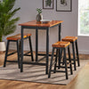 Pomeroy Café Set: Stylish Table & Bench Duo