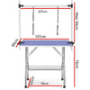 Blue Pet Grooming Table with Storage