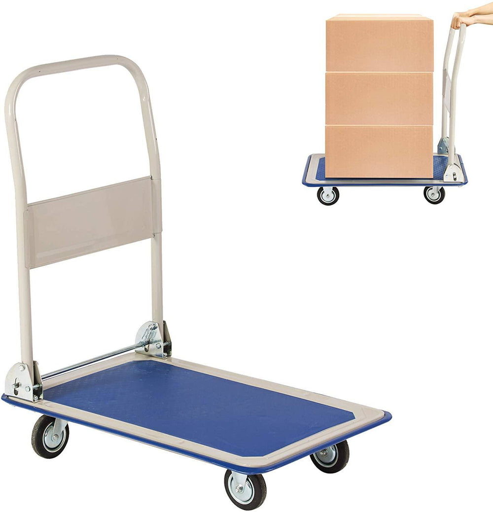 Heavy-Duty Folding Flatbed Cart