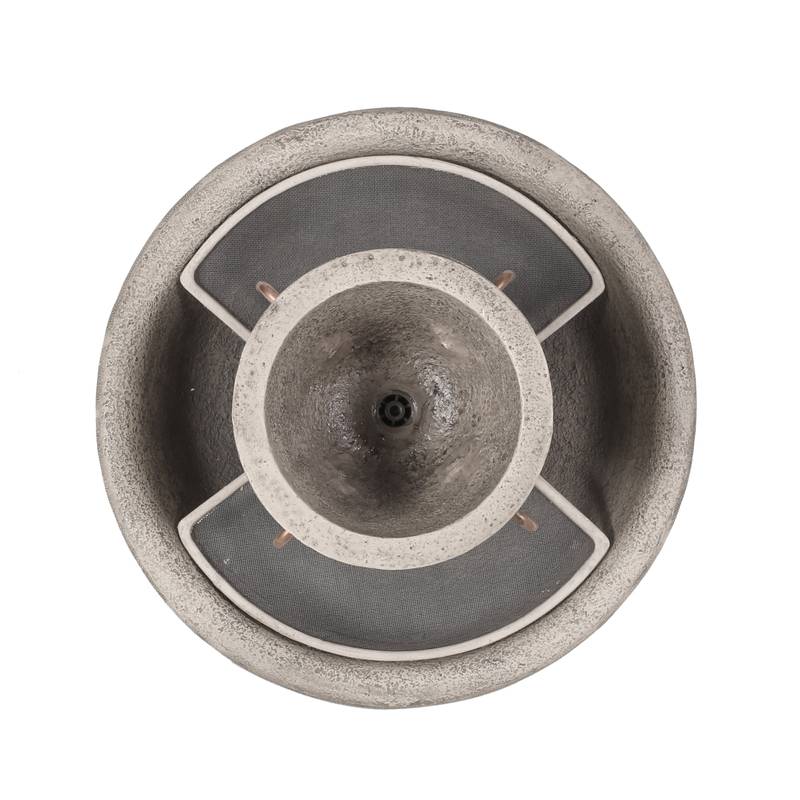 Charming Light Brown Outdoor Fountain