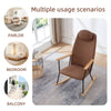 Cozy Rocking Chair with Adjustable Headrest