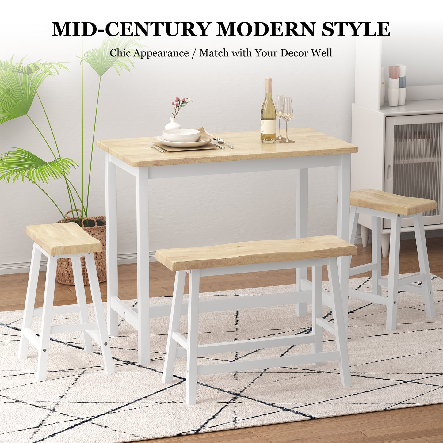 Chic Bistro Dining Set for Cozy Spaces