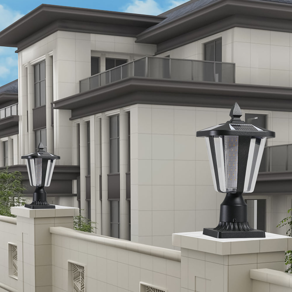 Dimmable Solar Column Lights