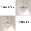 Gleaming Gold Crystal Chandelier – Luxe Lighting for Every Space