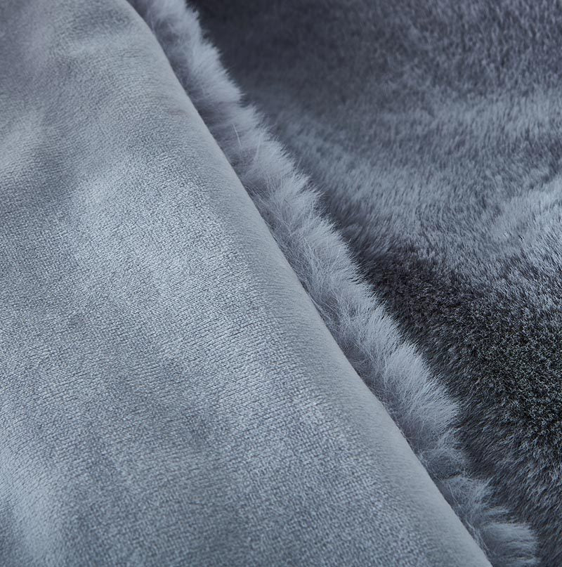 Chinchilla Bliss Faux Fur Throw Blanket