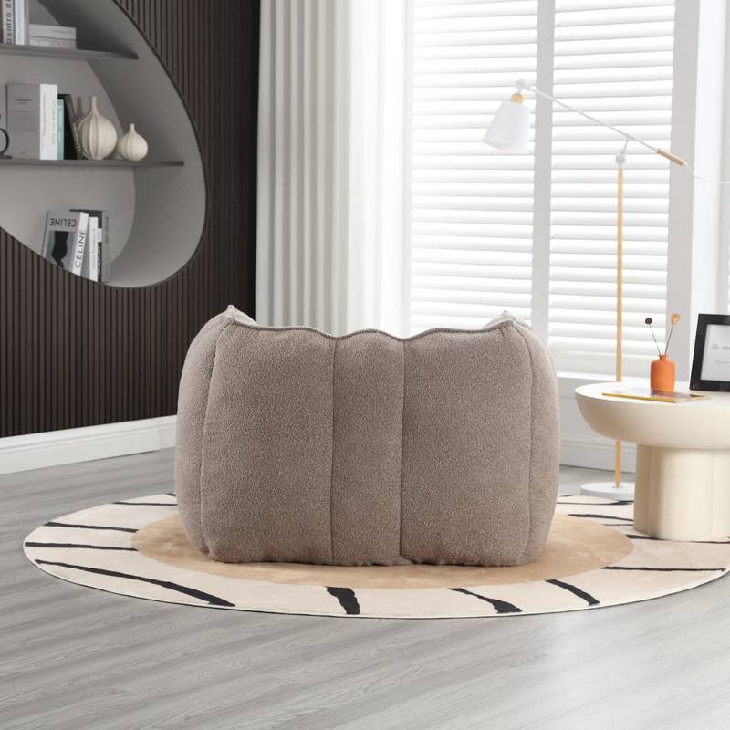 Cozy Foam Bean Bag Chair & Footstool