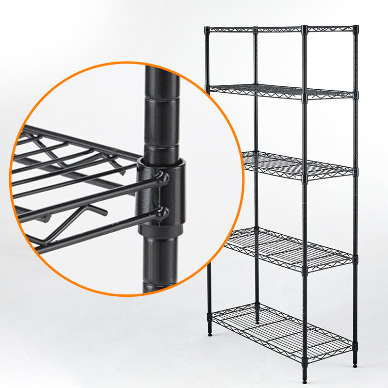 Versatile Metal Wire Storage Rack – Perfect for Every Room!