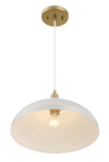 Starlit Brass Pendant Light