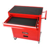 Rolling Red Tool Cart with Four Drawers