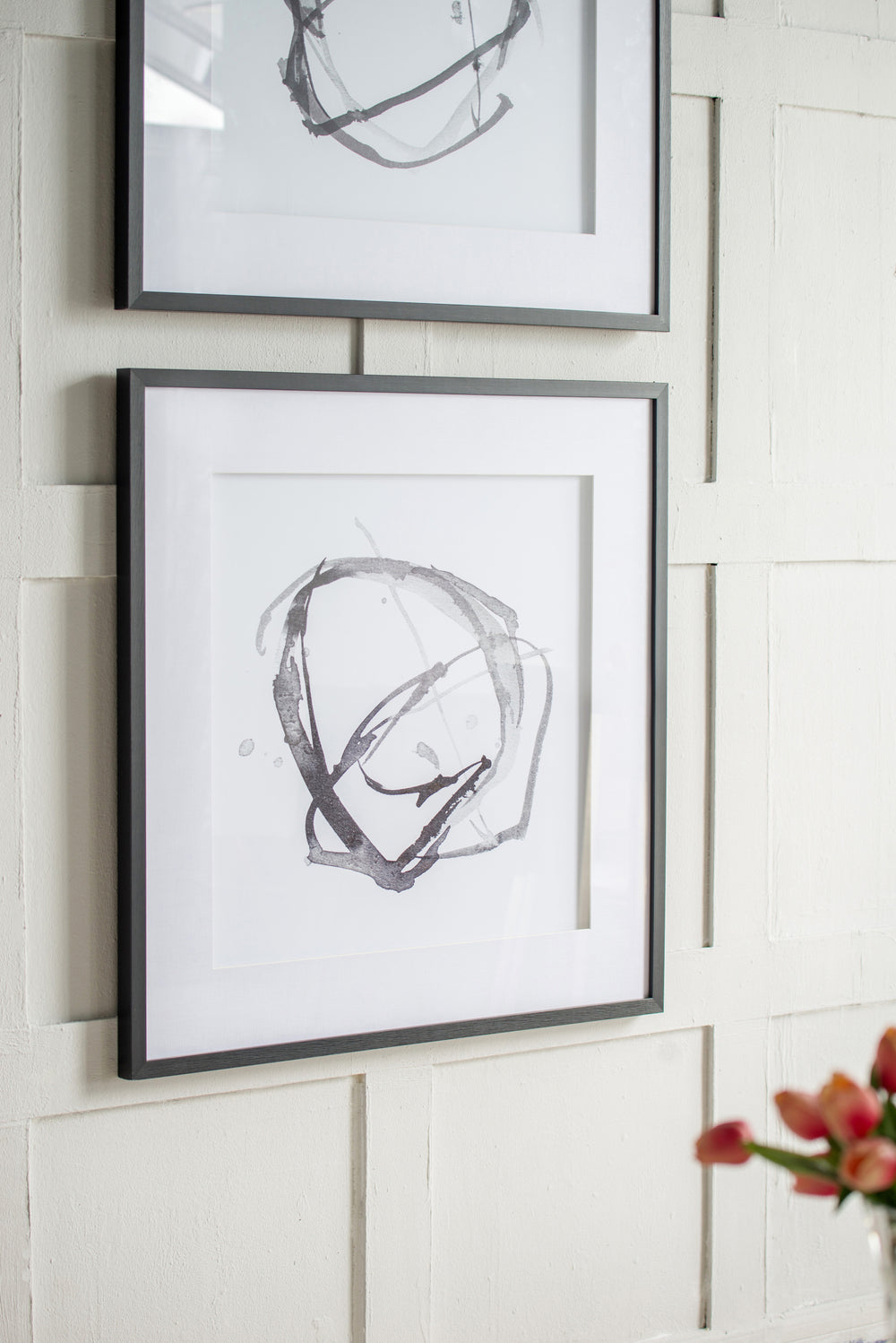 Chic Duo: Modern Abstract Wall Art