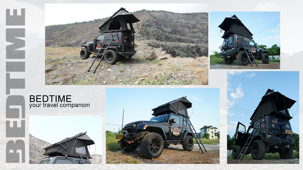 Quick Pop Rooftop Tent: Cozy Adventure for Two to Three!