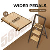 Versatile Folding Step Stool with Anti-Slip Pedal