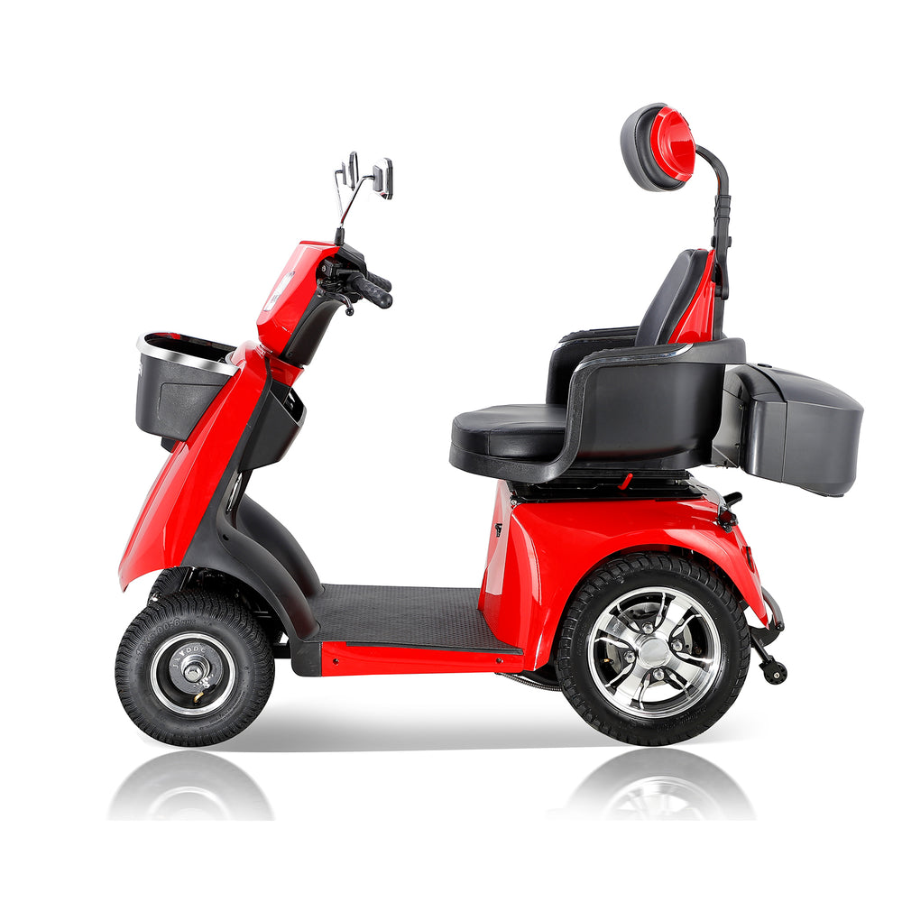 Quick Glide Red Scooter for Adults & Seniors