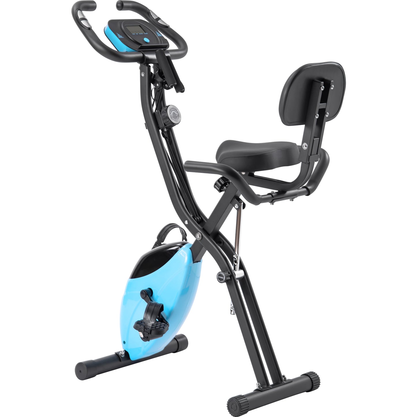 FitFold X-Bike: Two-in-One Workout with Adjustable Resistance