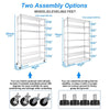 Ultimate Heavy-Duty Rolling Wire Shelf Organizer