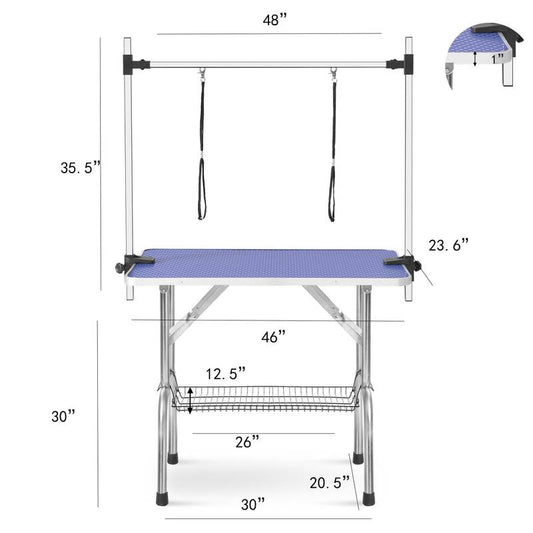 PetEase Grooming Table with Adjustable Arm