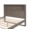 Chic Storage Platform Bed with USB Ports