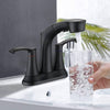 Matte Black Pull-Out Kitchen Faucet