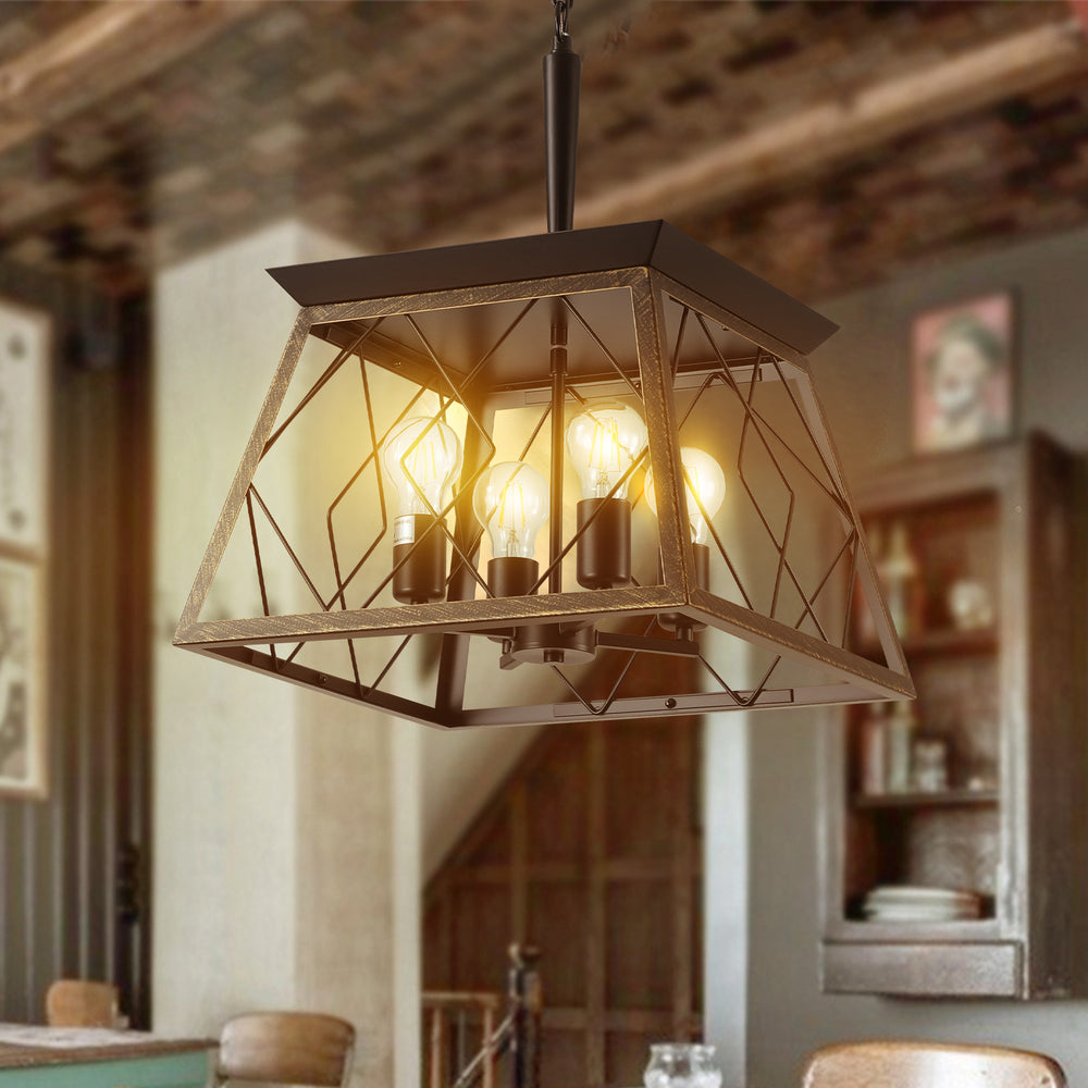 Rustic Charm Chandelier