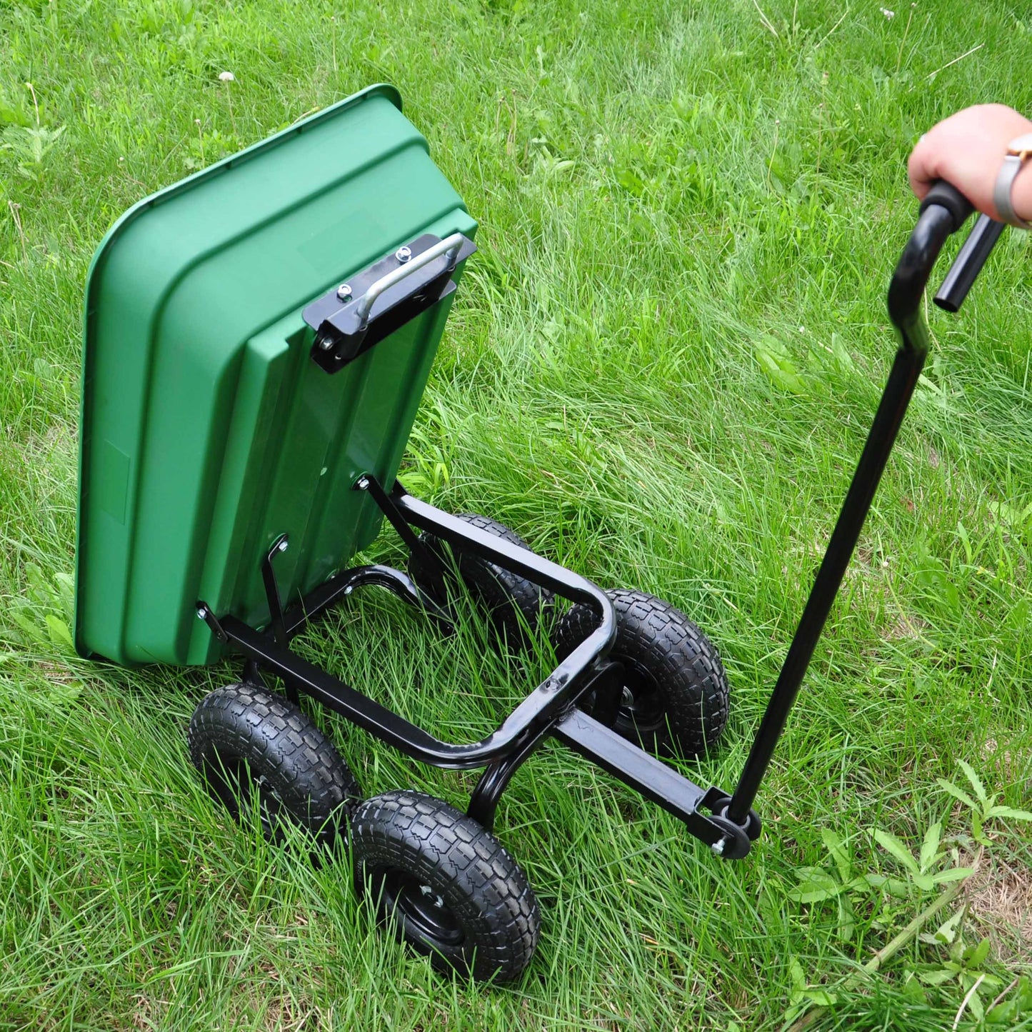 Green Glide Garden Dump Truck