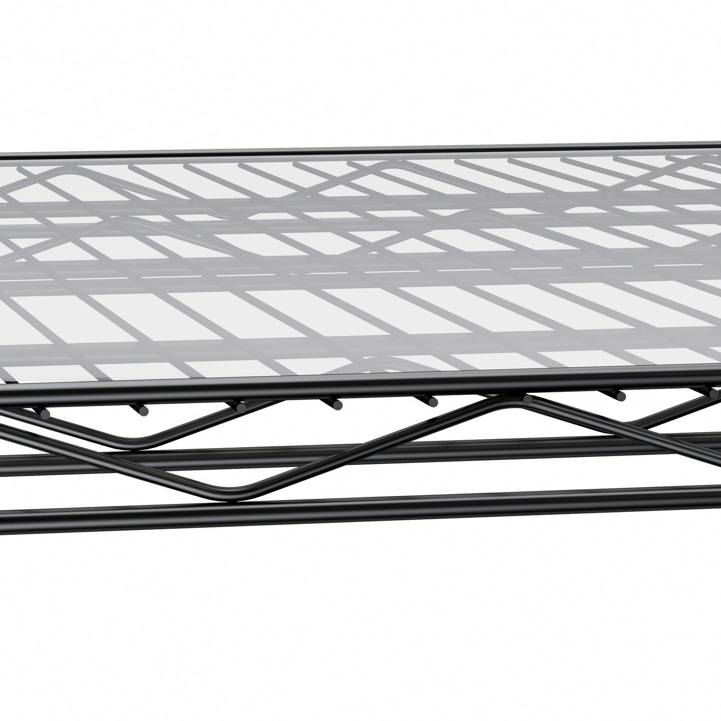 Rolling Heavy-Duty 5-Tier Shelf Rack with Liners