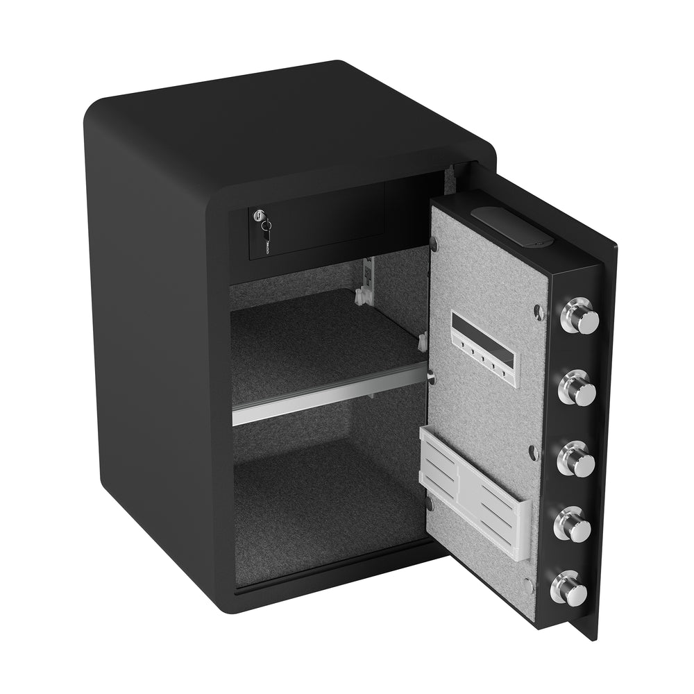 Ultimate Fireproof and Waterproof Safe with Secure Lock and Private Drawer