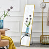 Sleek Aluminum Wall Mirror - Full Body Beauty & Style