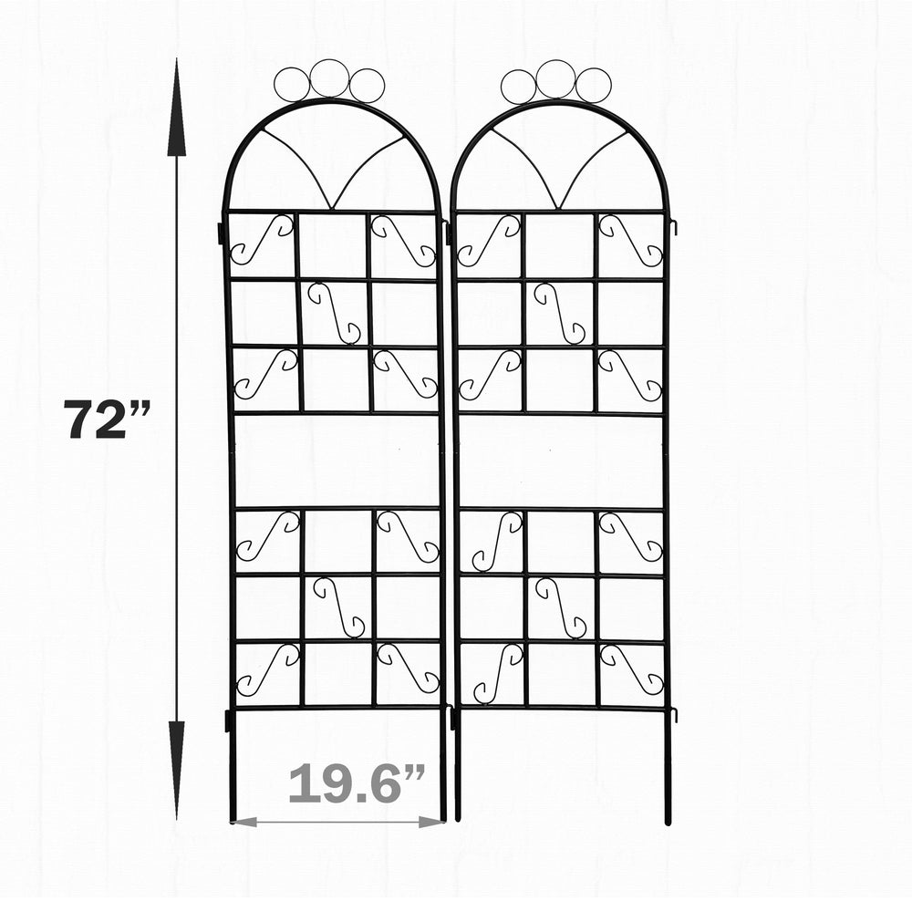 Steel Garden Trellis for Climbing Plants