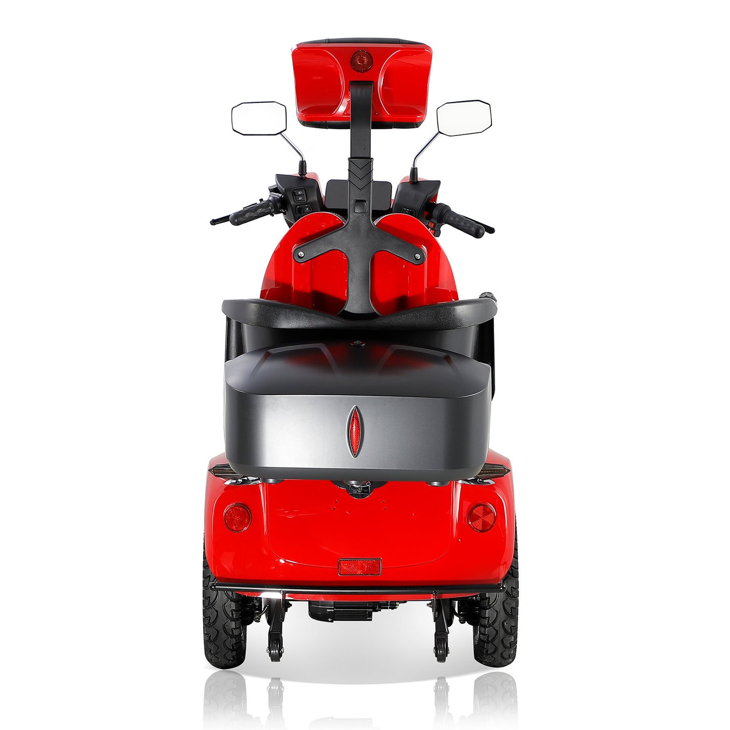 Quick Glide Red Scooter for Adults & Seniors