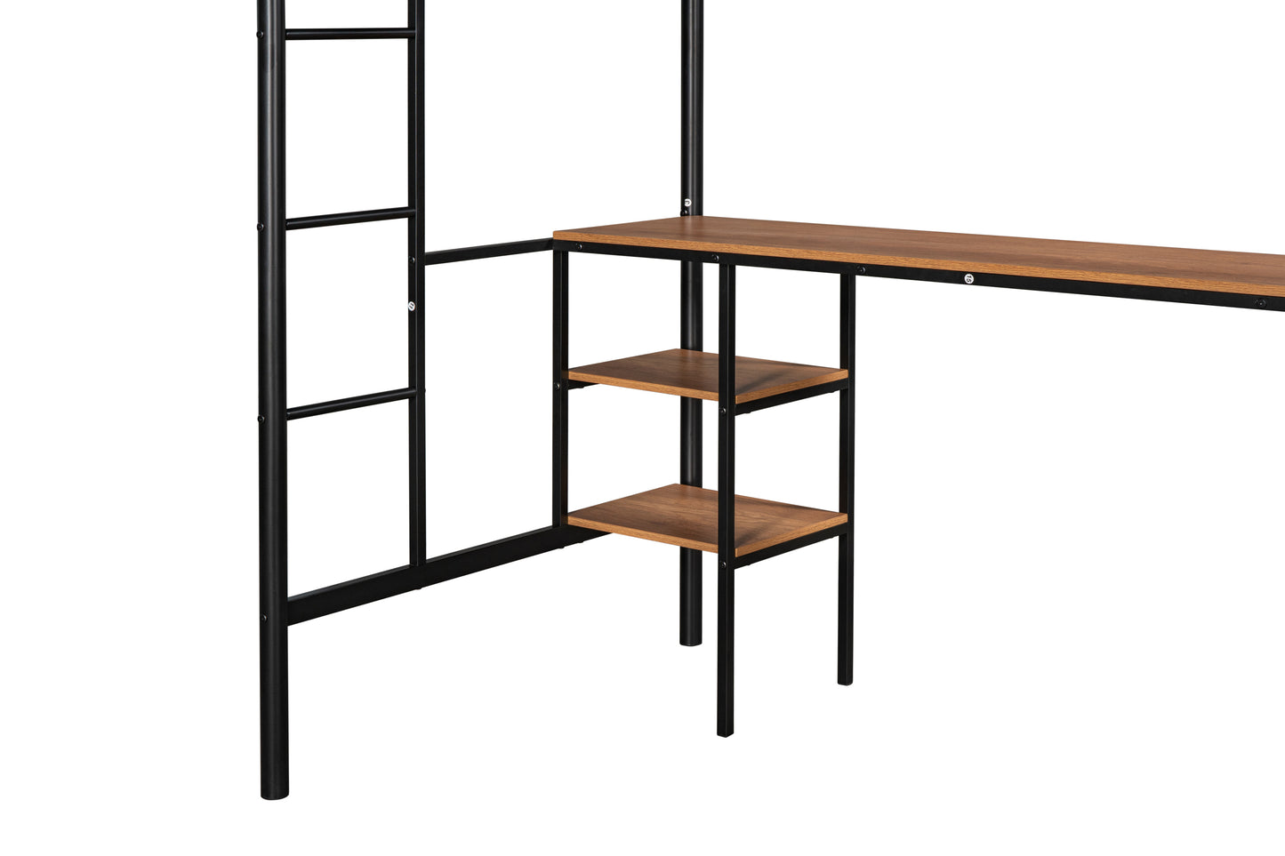 Loft Bed with Workspace & Storage - Sturdy & Stylish!