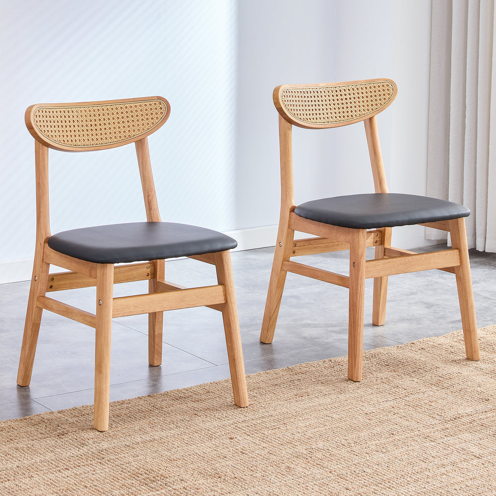 Chic Comfort Wood Dining Chair