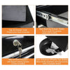 Rolling Tool Cart with 6 Drawers - Black