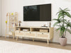 Natural Rattan TV Stand