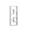 Chic Wood Open Bookcase with Cube Shelves - Perfect for Home Office & Living Room