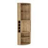 Stylish Oban Corner Bar Cabinet with Ample Storage