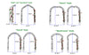 Flourish Garden Arch – Customizable Trellis for Climbing Plants