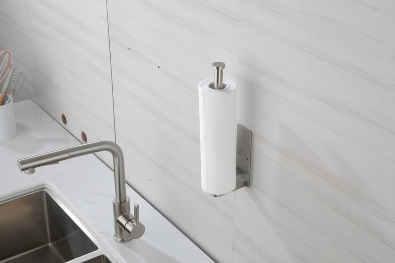 Stylish Under Cabinet Paper Towel Holder Set