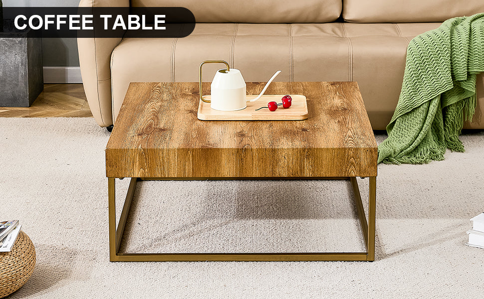 Chic Rectangular Coffee & Dining Table