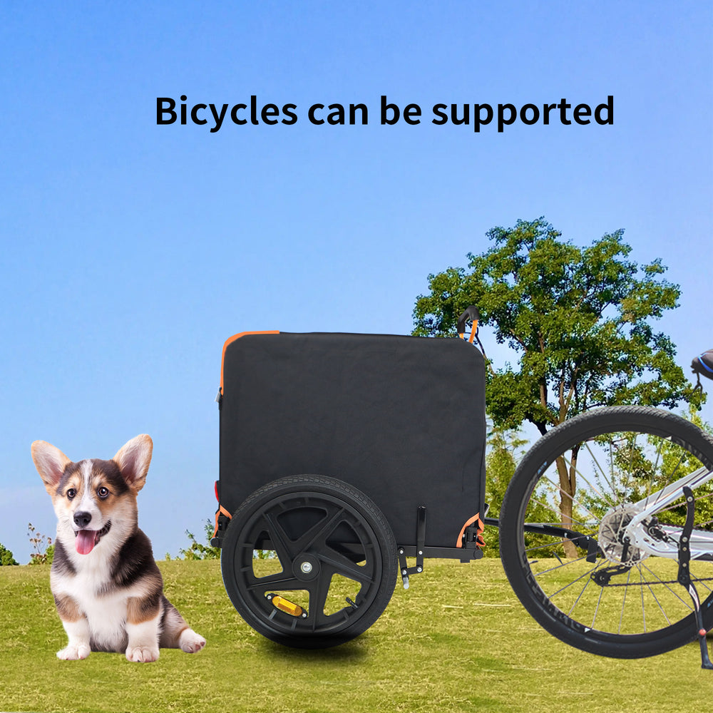 Pet Paws Jogger: Foldable Stroller & Bike Trailer for Small Pets