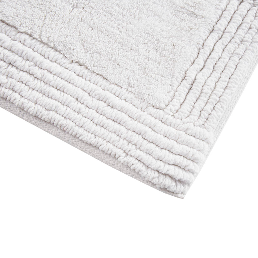 Plush Reversible Cotton Bath Rug