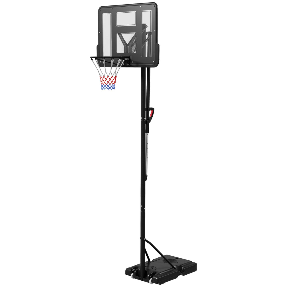 Soozier Adjustable Portable Basketball Hoop