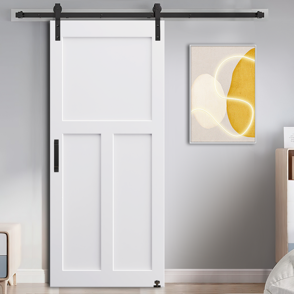 Chic Barn Door Kit with Sliding Hardware & Handle