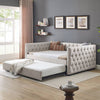 Chic Upholstered Daybed with Trundle – Perfect for Stylish Comfort!