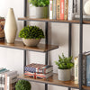 Rustic 5-Tier Plant & Book Stand