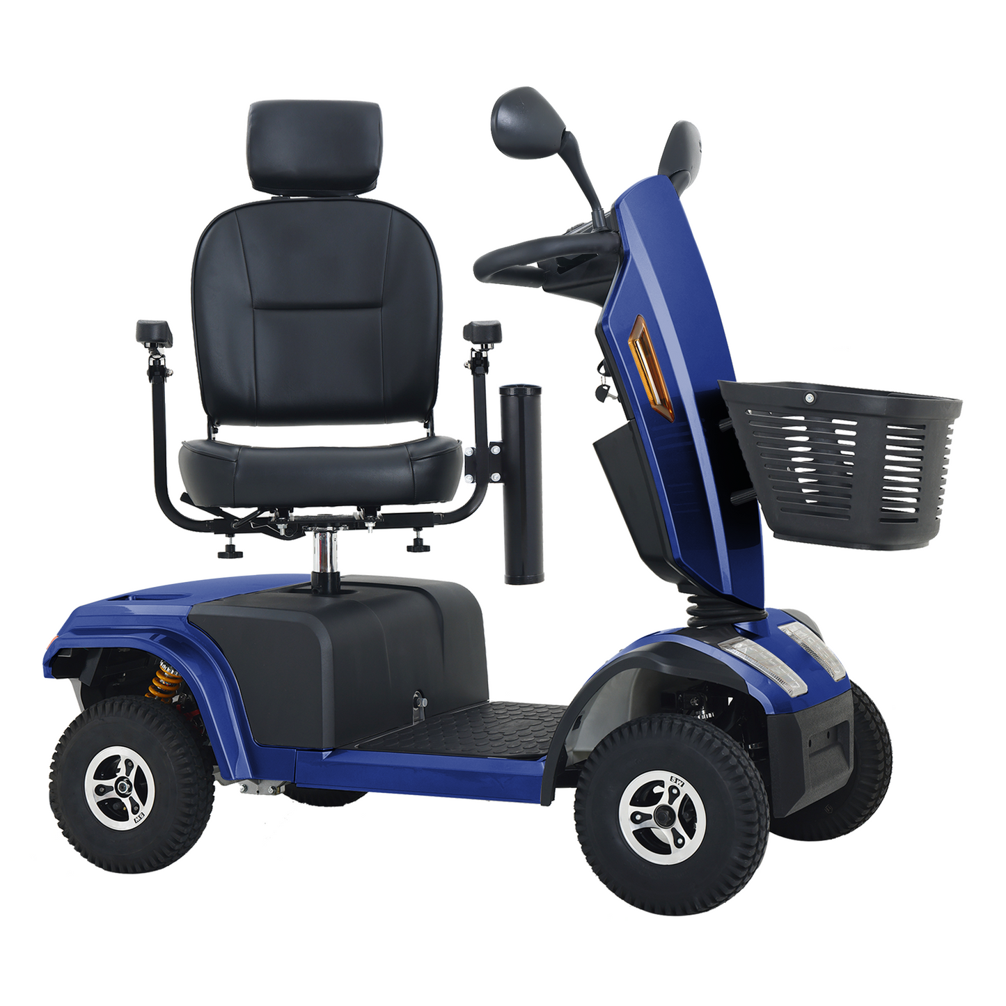 Blue Power Mobility Scooter