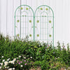 Climbing Plant Trellis Set - Rustproof Support for Your Garden