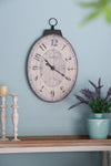 Charming Vintage Oval Wall Clock