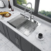 Sleek Drop-In Stainless Steel Kitchen Sink