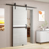 Modern Sliding Door Kit with Melamine Finish