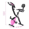 FitFold Bike: Versatile Upright & Recline Workout Station